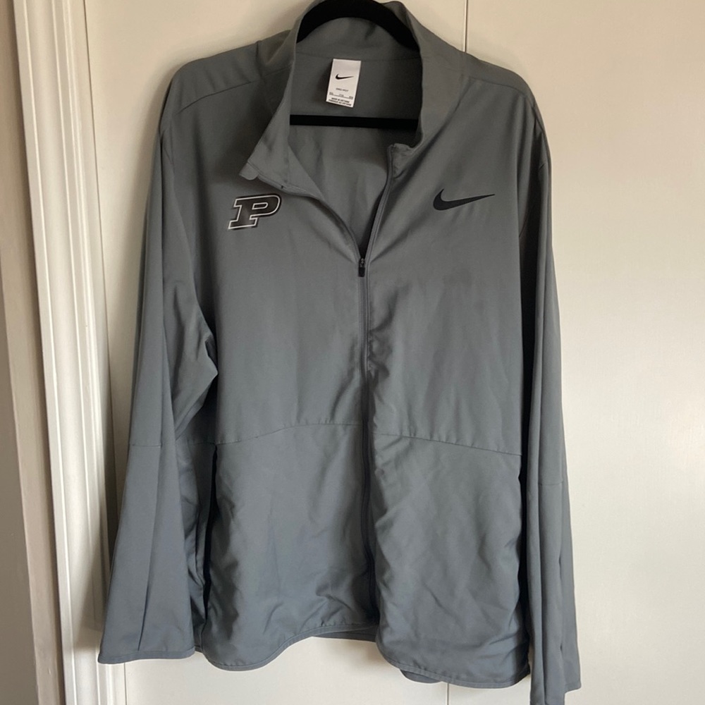 Purdue Nike Mens Zip Up Jacket